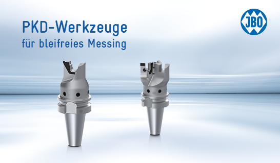 PKD-Werkzeuge für die Bearbeitung von bleifreiem Messing