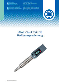 eMultiCheck 2.0 USB instruction manual
