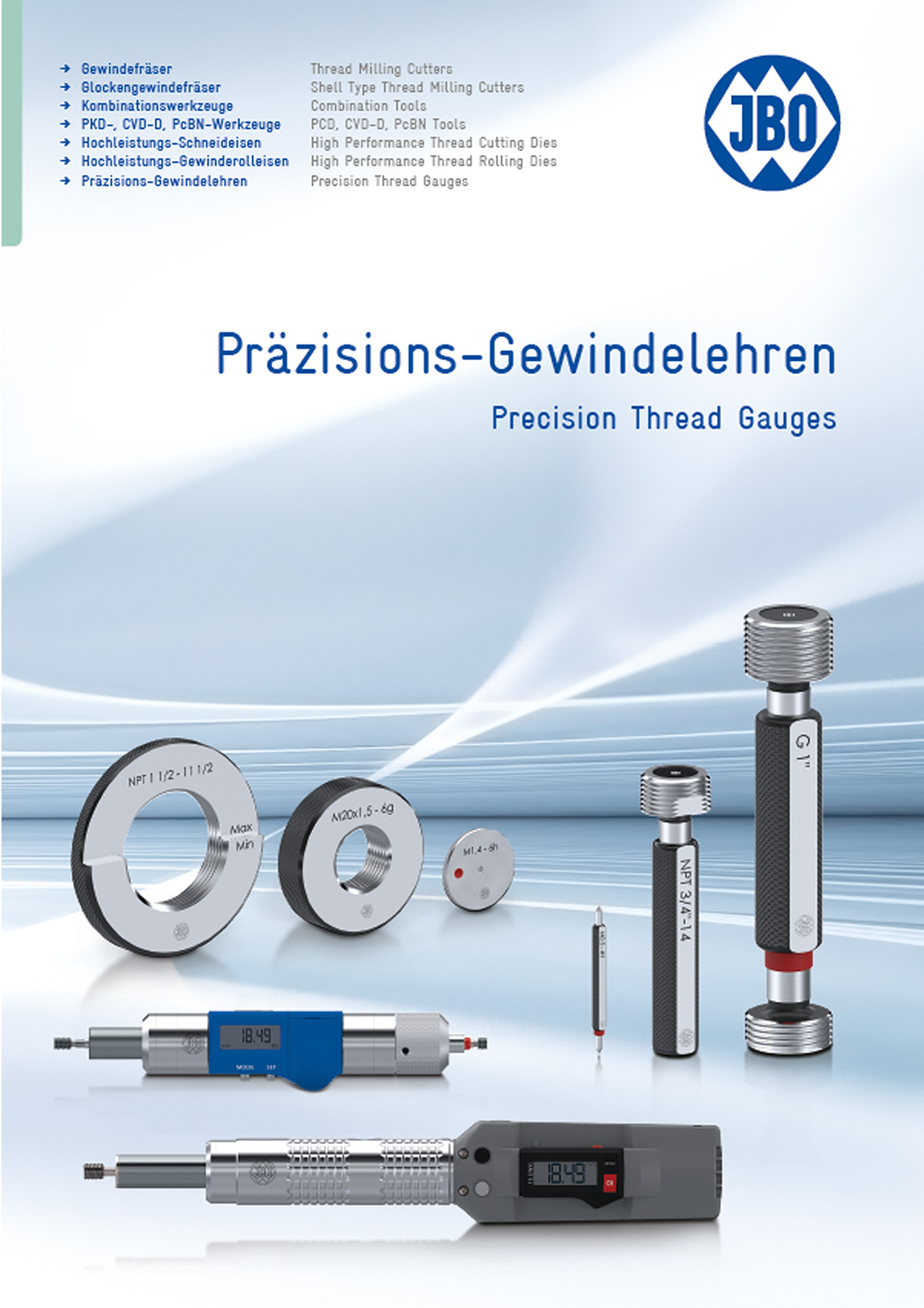 Präzisions-Gewindelehren