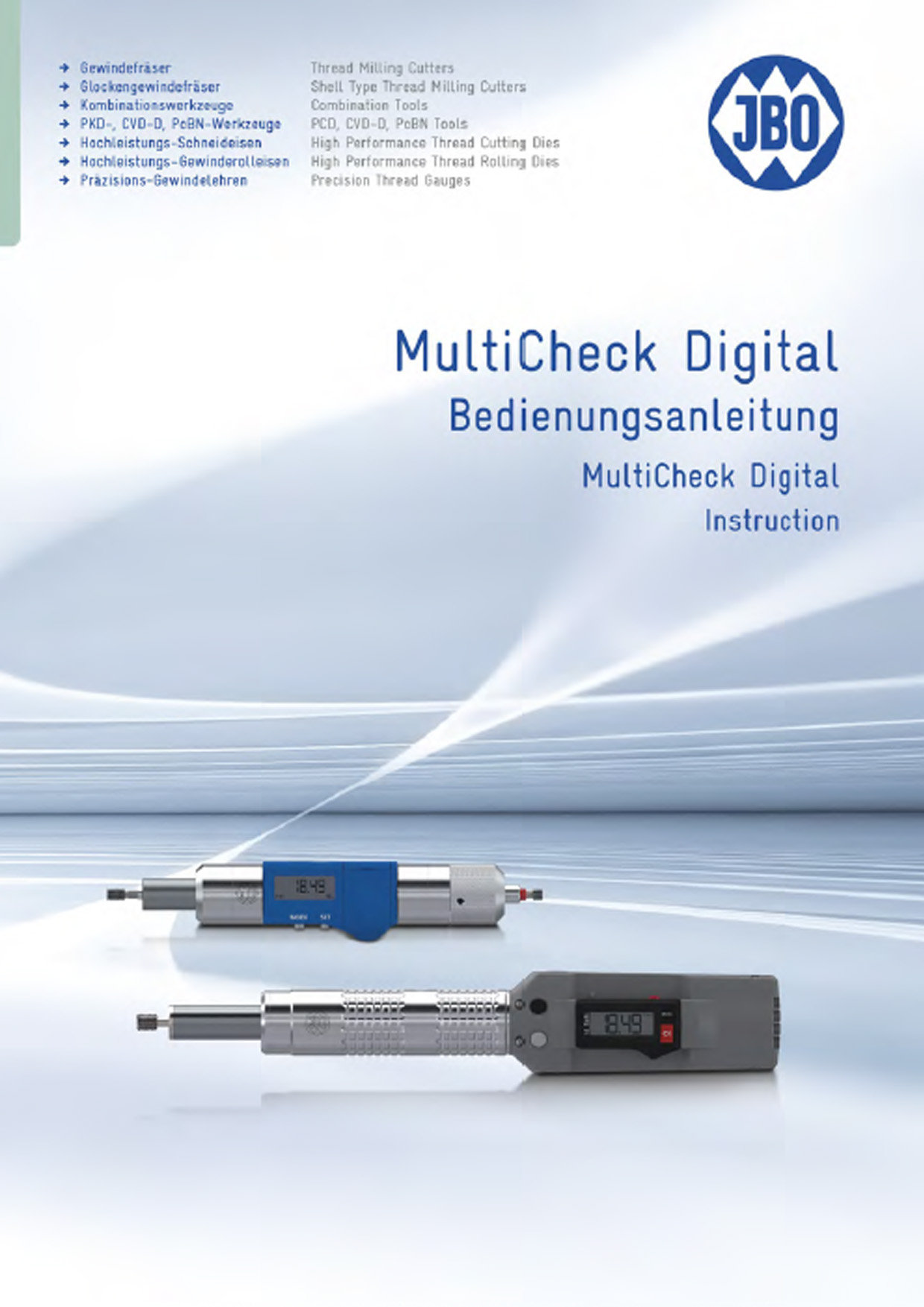 MultiCheck Digital instruction manual